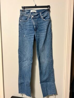 Abercrombie & Fitch 90s ultra high rise straight leg